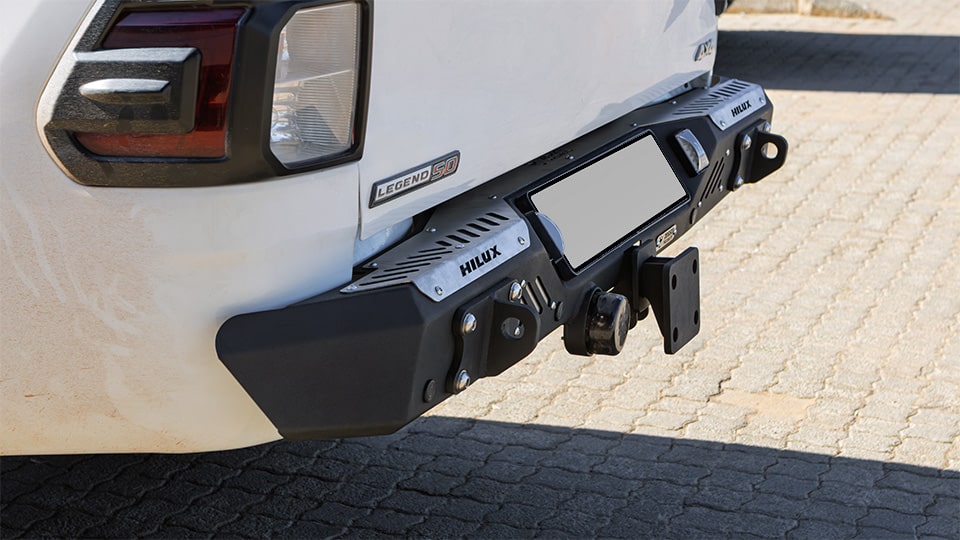 Desert V-Range Rear Bar — Toyota Hilux Revo