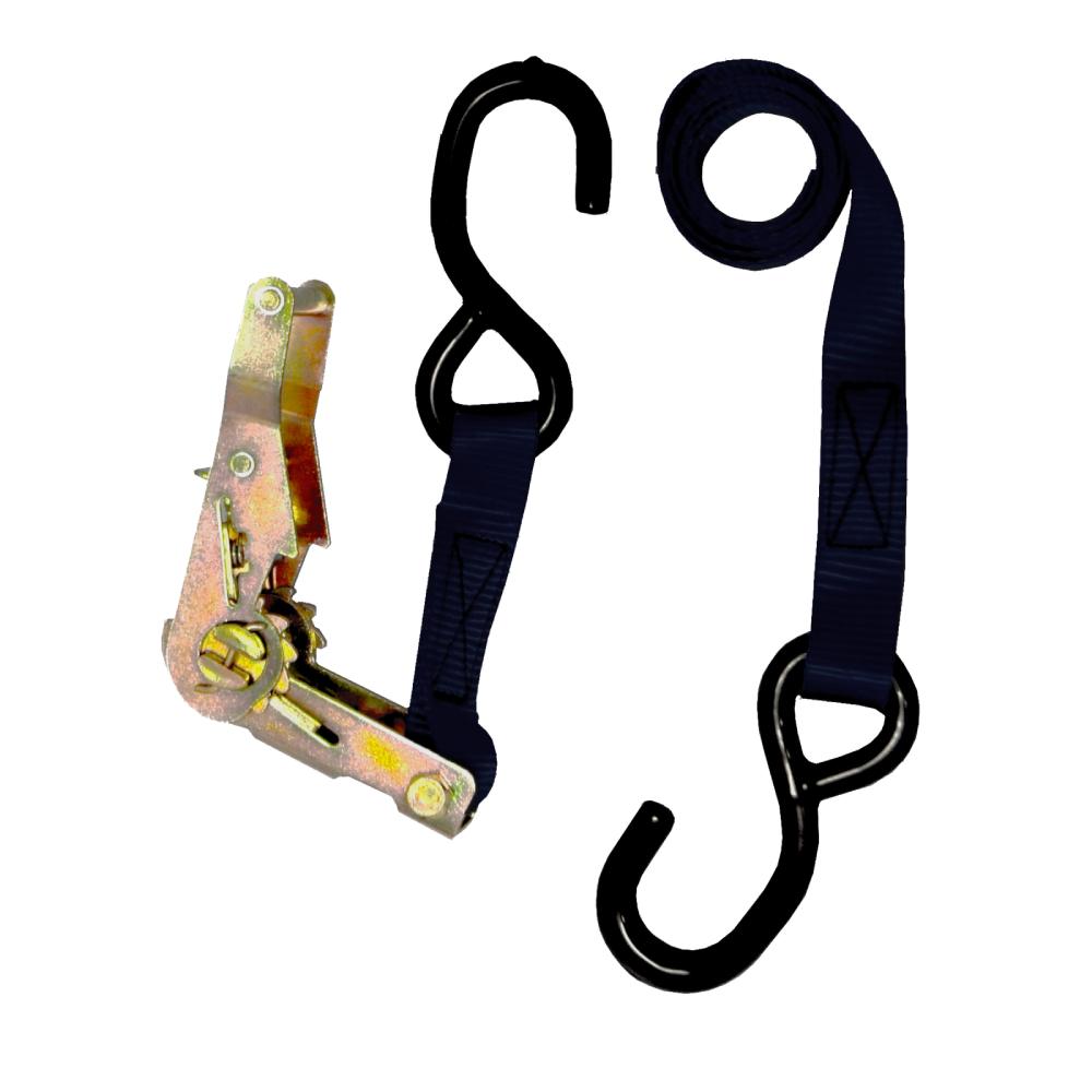 Holdfast Double Hook Ratchet Strap 25mm coiled
