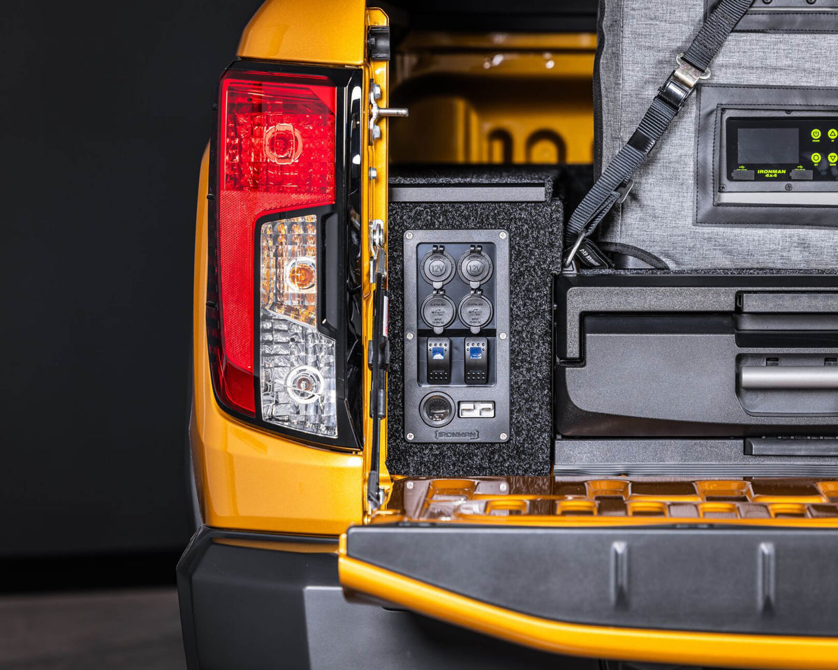 Ironman 4x4 power panel for a drawer side infill panel