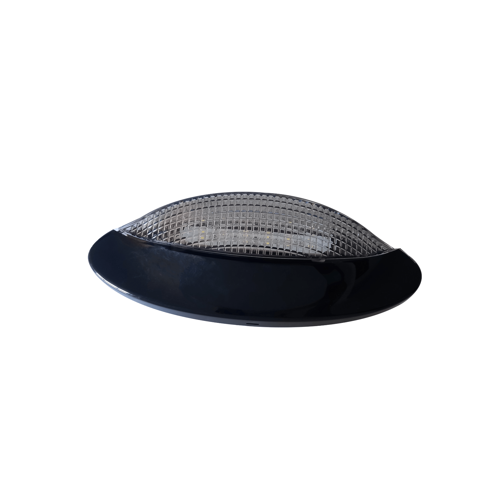 Burquip clear LED awning light for caravans — 4Matt Campers, Western Cape & Cape Town