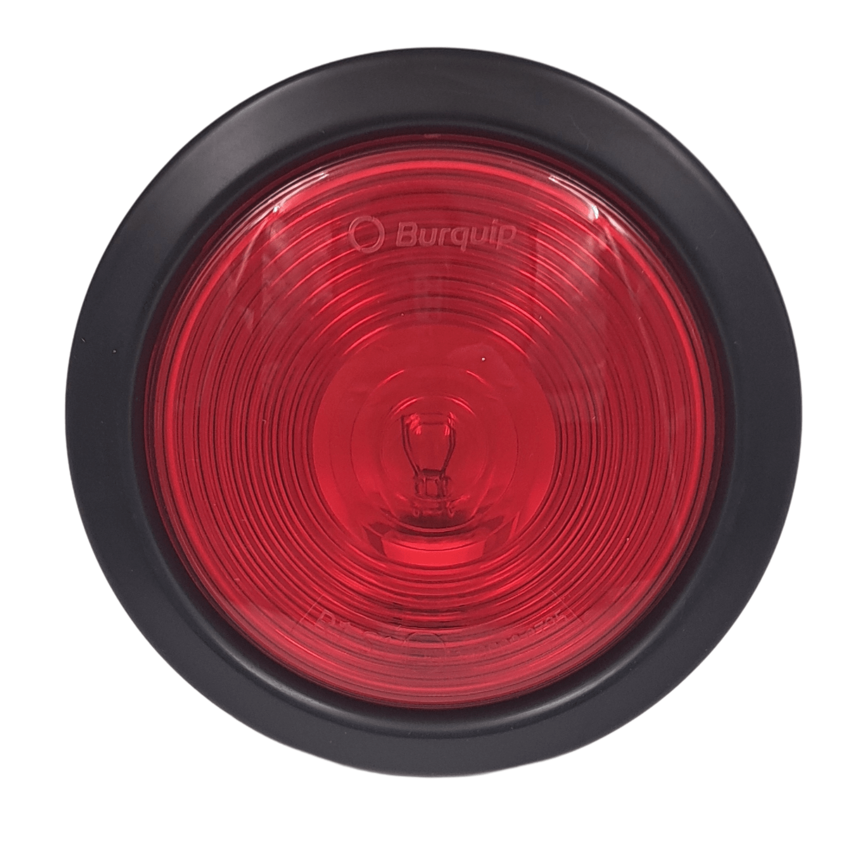 Burquip-branded sealed red tail light for caravans and trailers — 4Matt Campers, Western Cape & Cape Town