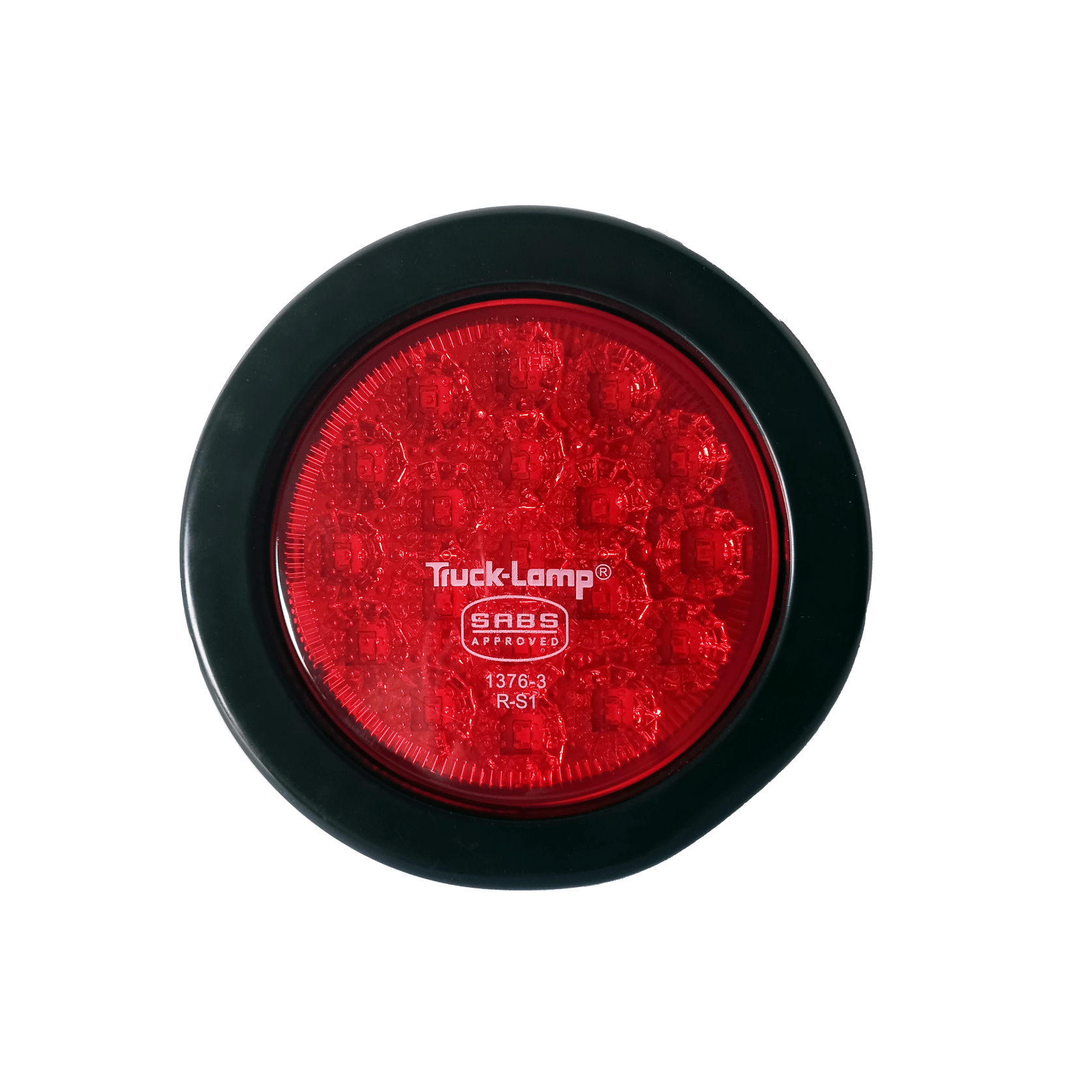 Burquip LED red tail light with gasket for caravans and trailers — 4Matt Campers, Western Cape & Cape Town