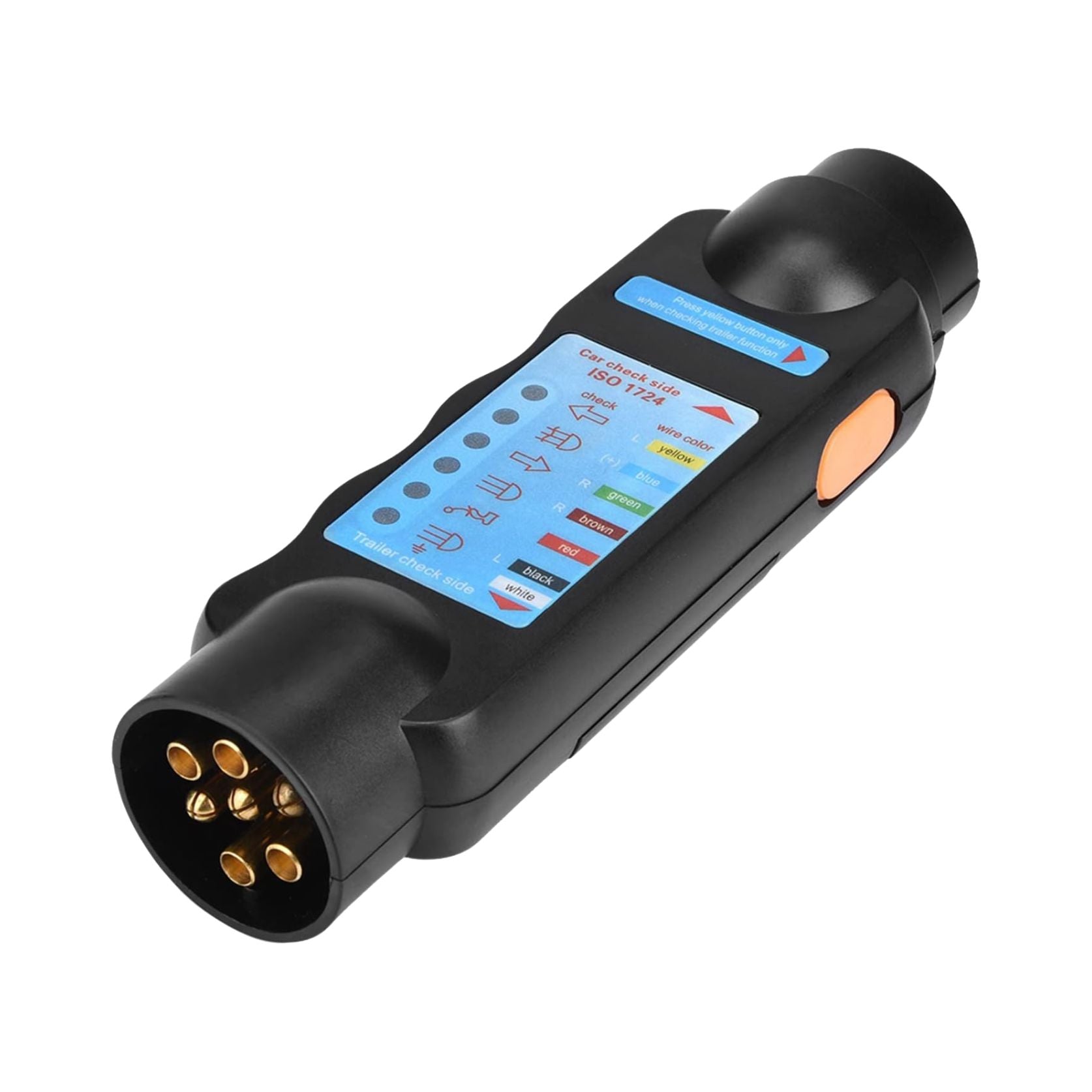 Burquip 7-pin electrical trailer light tester — 4Matt Campers, Western Cape & Cape Town