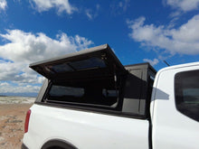 Alu-Cab Contour Canopy, black, with side windows, long-bed extra cab, photo 4