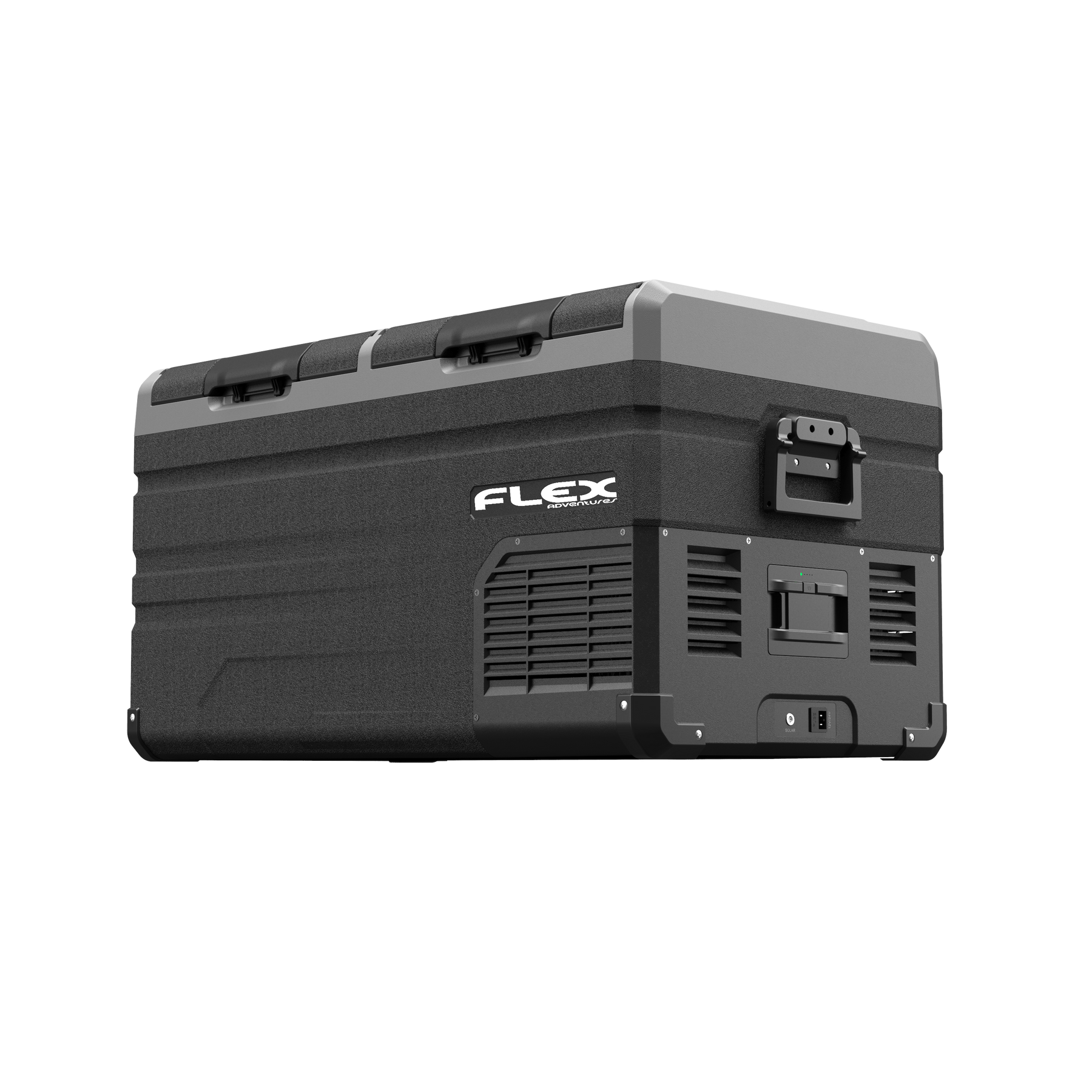 Flex TW75 dual-zone camping fridge freezer available from 4Matt Campers in Bellville Cape Town