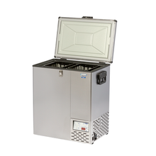 National Luna NL65 Smart fridge open view from 4Matt Campers
