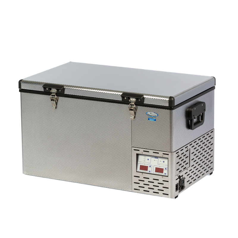 National Luna NL70 low-profile dual fridge freezer available from 4Matt Campers in Bellville Cape Town