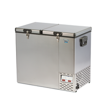 National Luna NL110 double-door fridge freezer available from 4Matt Campers in Bellville Cape Town
