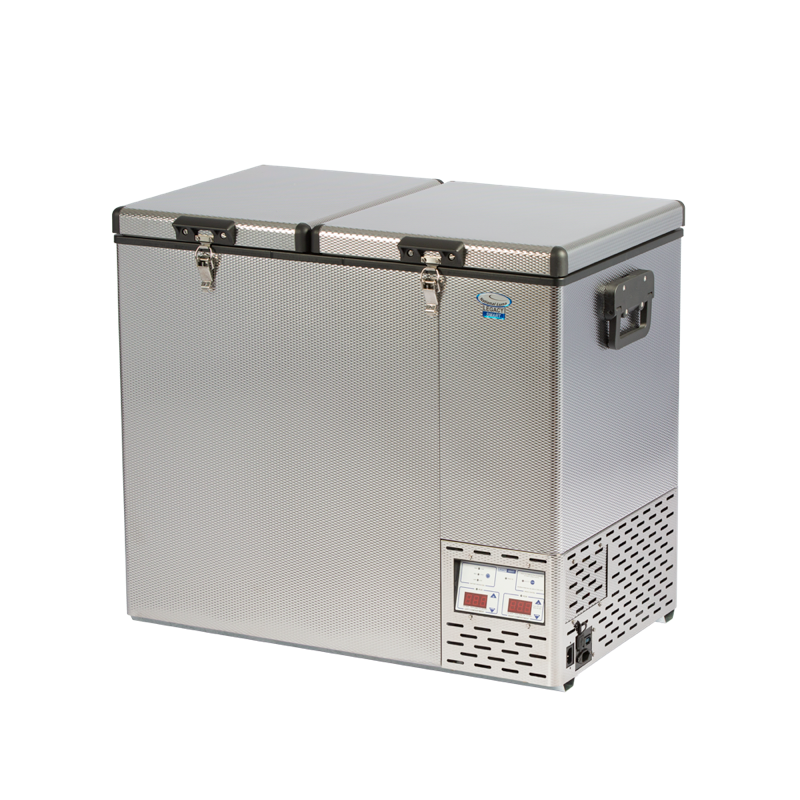 National Luna NL110 double-door fridge freezer available from 4Matt Campers in Bellville Cape Town