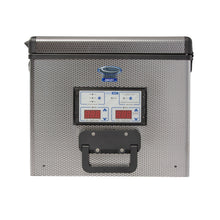 National Luna 40L drawer fridge end view from 4Matt Campers