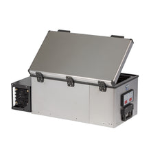 National Luna 40L drawer fridge reverse-open view from 4Matt Campers