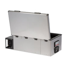 National Luna 60L drawer fridge reverse-open view from 4Matt Campers