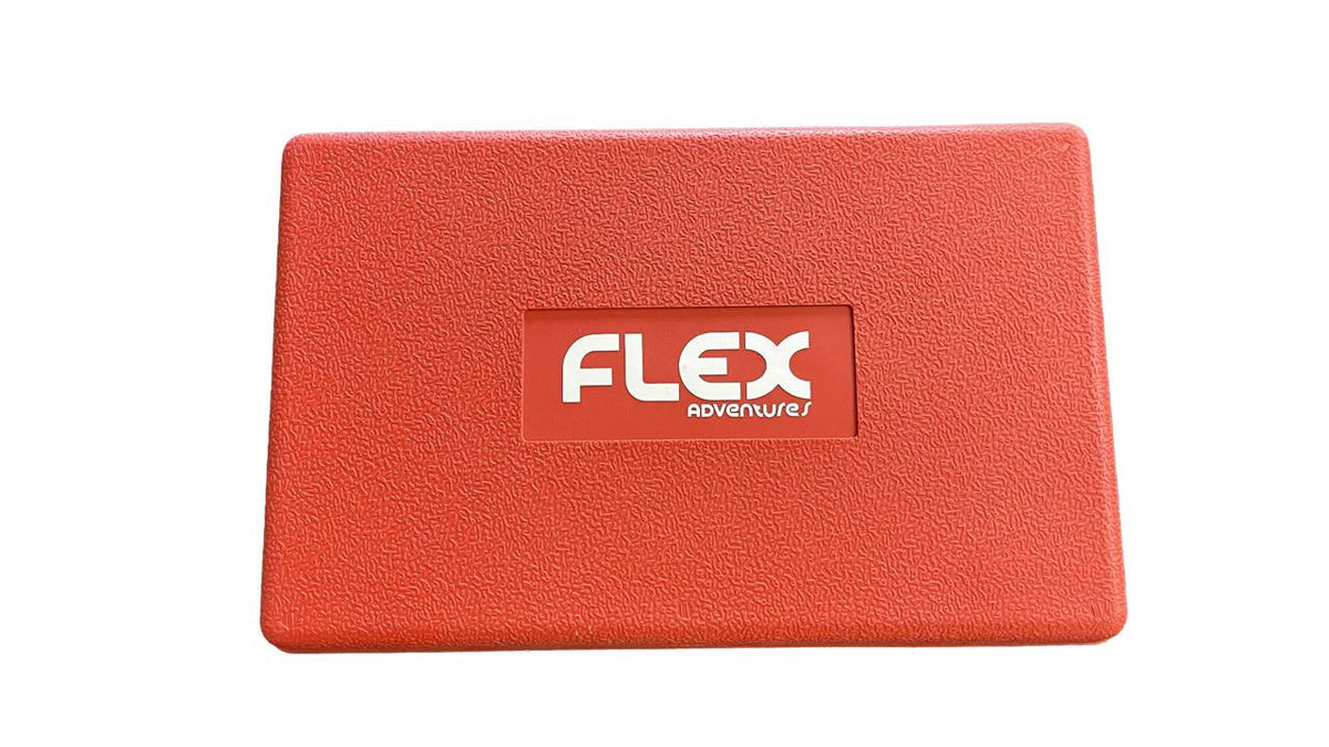 Flex roadside tyre repair kit with hard carry case