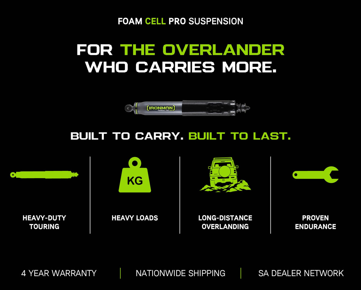 Ironman 4x4 Foam Cell Pro suspension kit, heavy, for the Ranger PX 2012-2022, photo 2