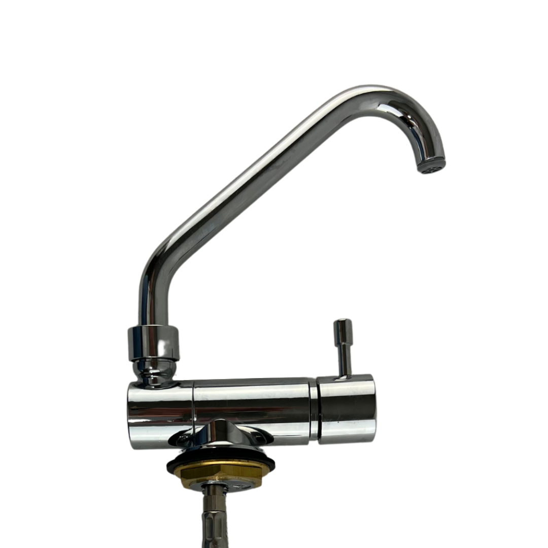 Aravon Fold-away Mixer Tap with folding spout