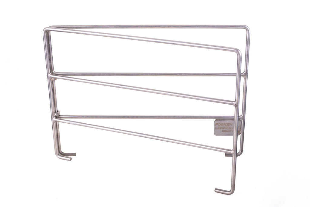 Forken Lekker Braai 3-Tier Folding Grid Stand – Stainless Steel – image 1