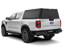 Alu-Cab Guard Canopy with no windows in black smooth for the Toyota Hilux Revo double cab, photo 4