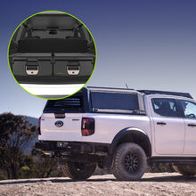 Ironman 4x4 RAID Hybrid canopy and Full Height drawer combo for the Ford Ranger T6.2 Next Gen and Next Gen Raptor (2023+)