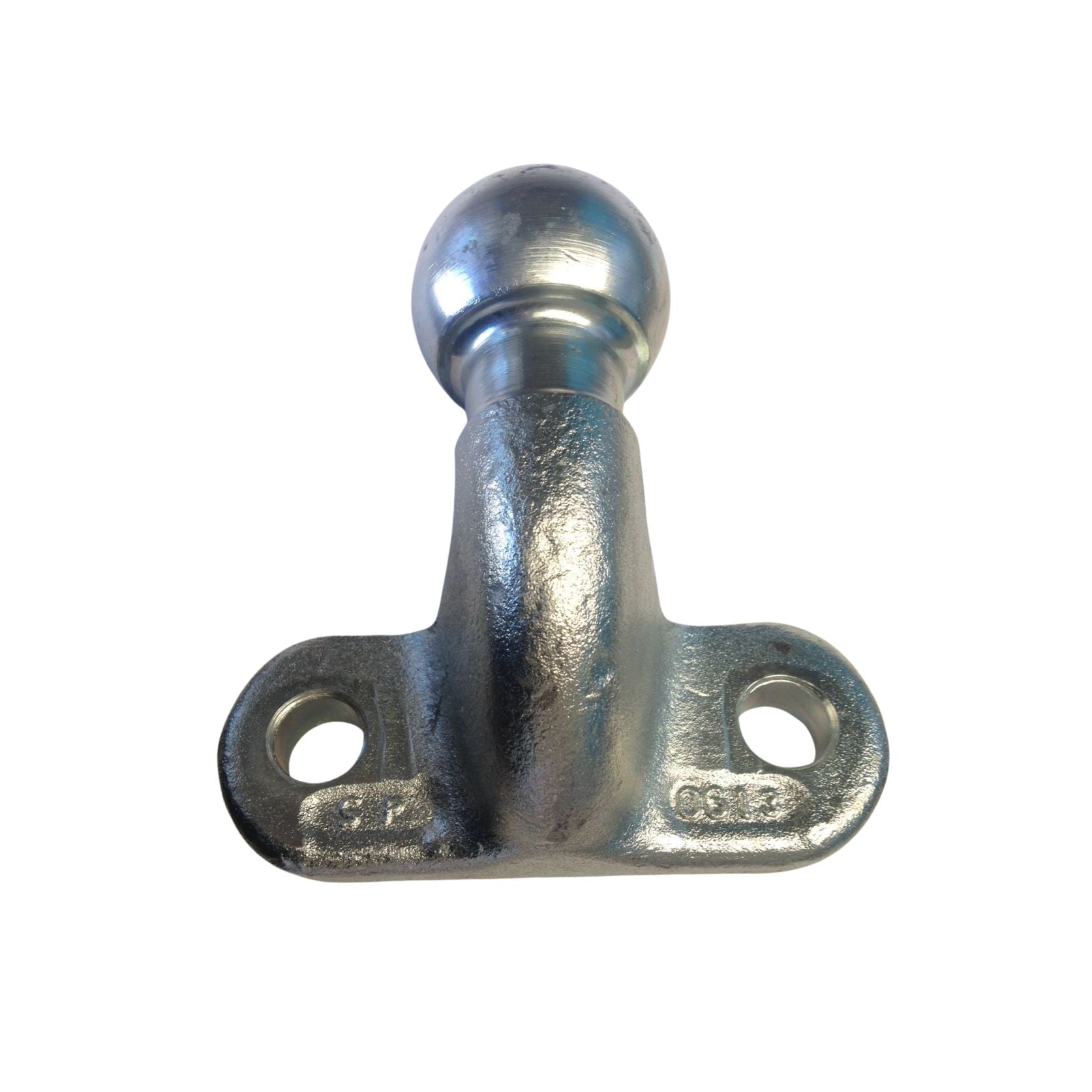 50mm galvanised gooseneck tow ball for trailers and caravans — 4Matt Campers, Western Cape & Cape Town