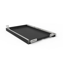 Gobi-X large fridge slide — black tray with side rails and Gobi-X badge