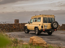 Alu-Cab Hercules roof conversion in beige on a Toyota Land Cruiser 78, photo 4