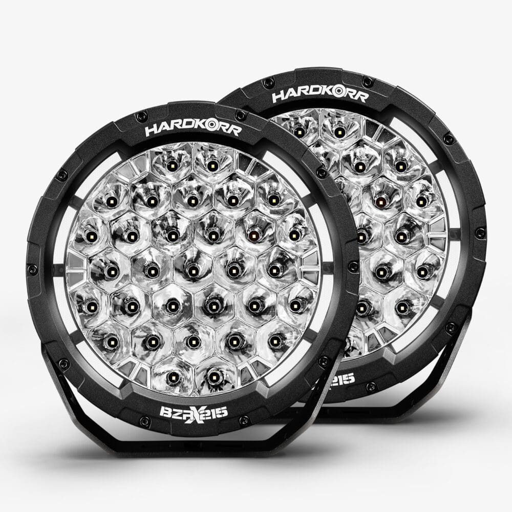 Hardkorr BZR-X Series LED Driving Lights — 9″
