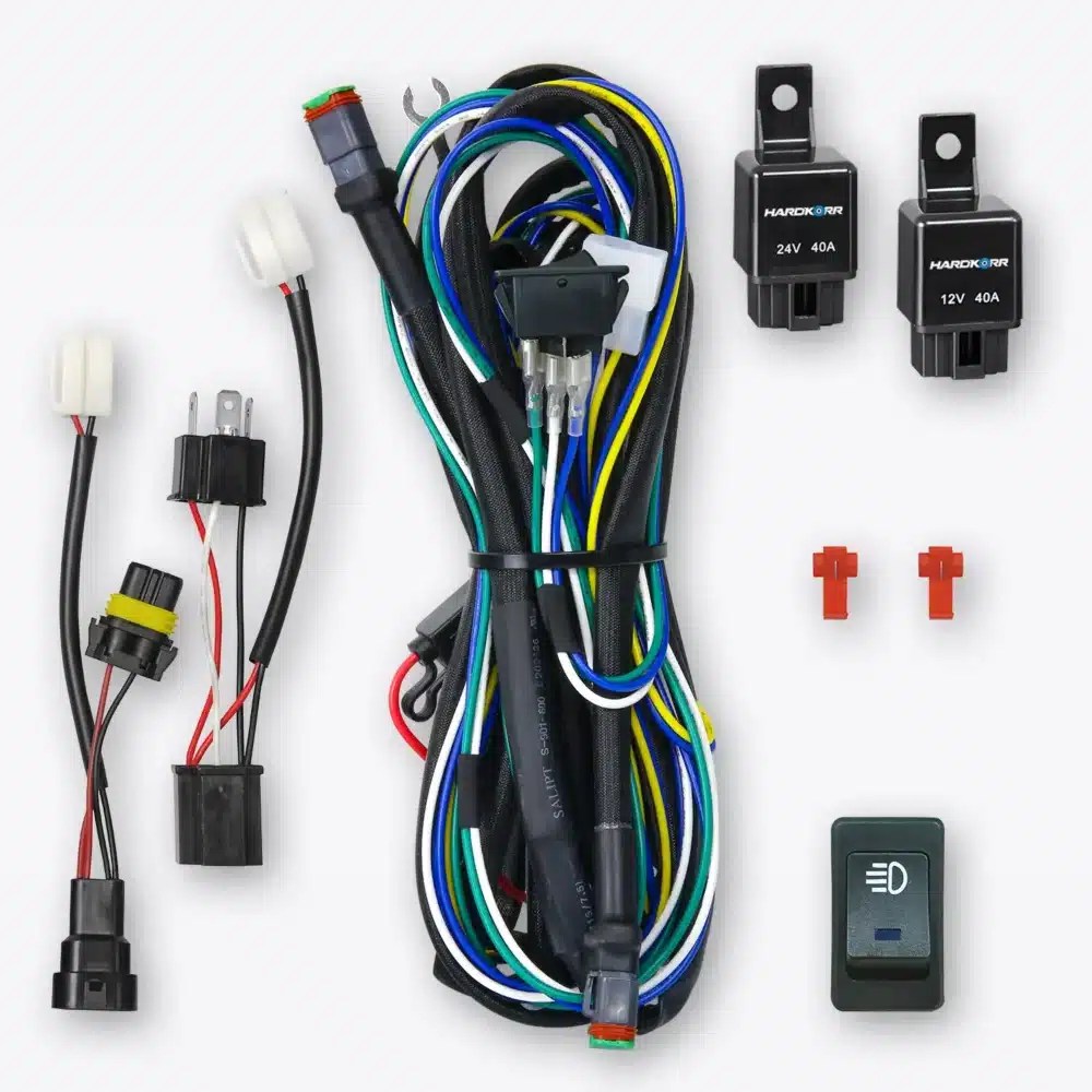 HardKorr 12V Dual Wiring Harness