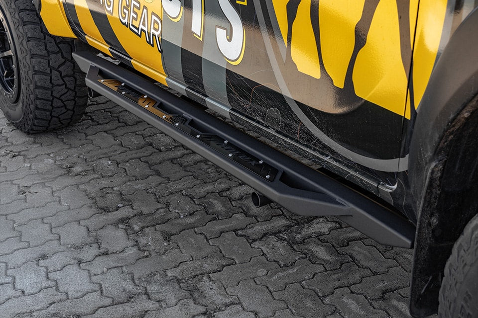 Desert Hilux Revo Double Cab — V-Range Rocksliders
