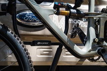 Holdfast 2 Bike Hanging Rack Snap-On mounted on a tow ball with two bikes, photo 4