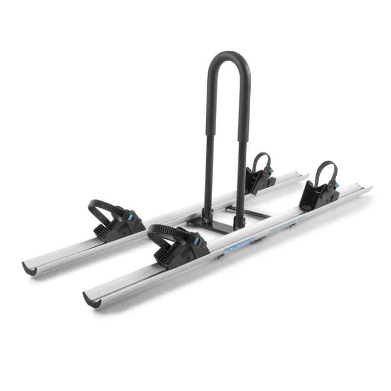 Holdfast Top Runner Pro roof rack bike carrier with bikes mounted