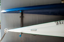 Holdfast Canoe/Surfski wall storage rack holding two boats, photo 3