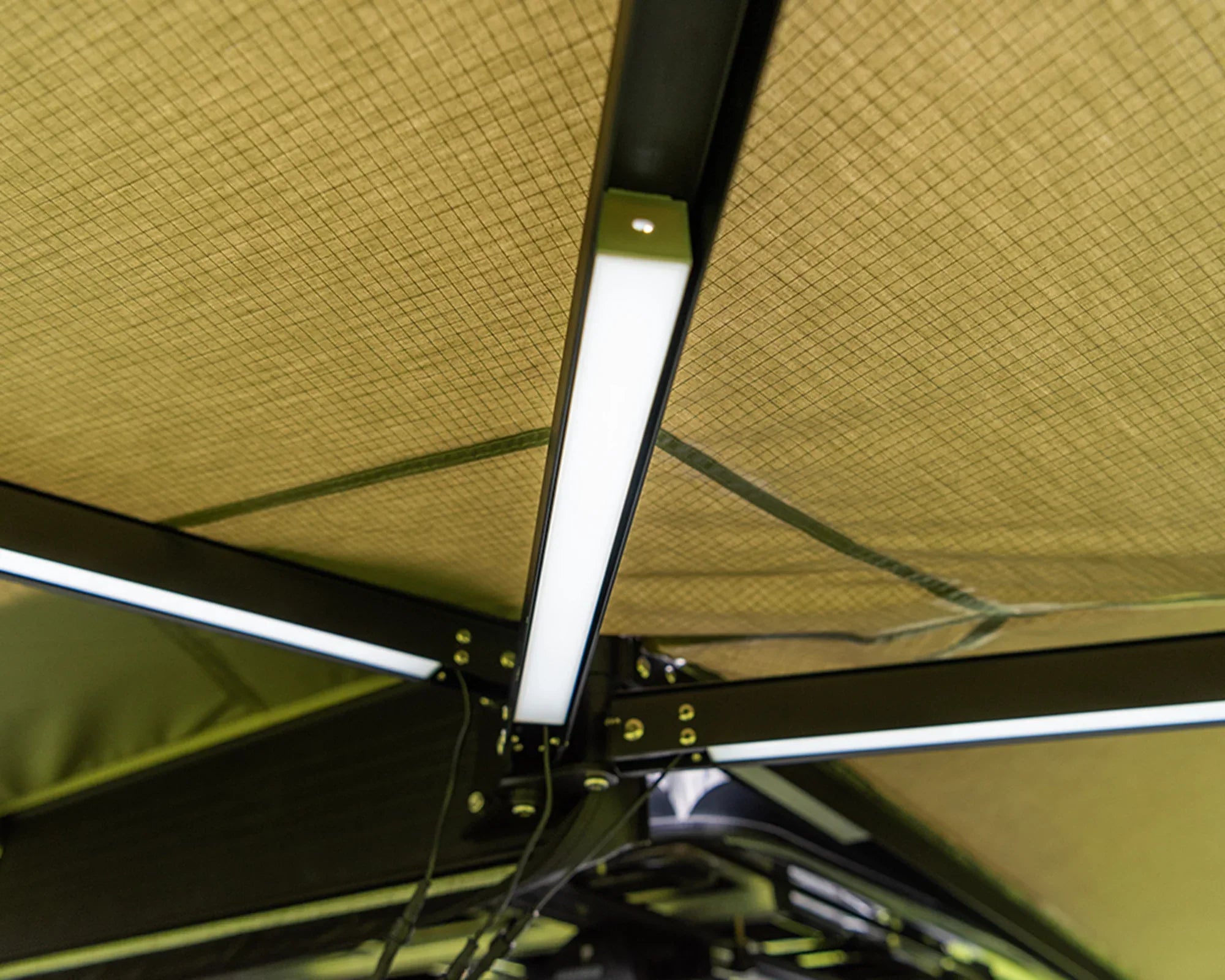 Ironman 4x4 Deltawing awning LED kit available from 4Matt Campers in Cape Town