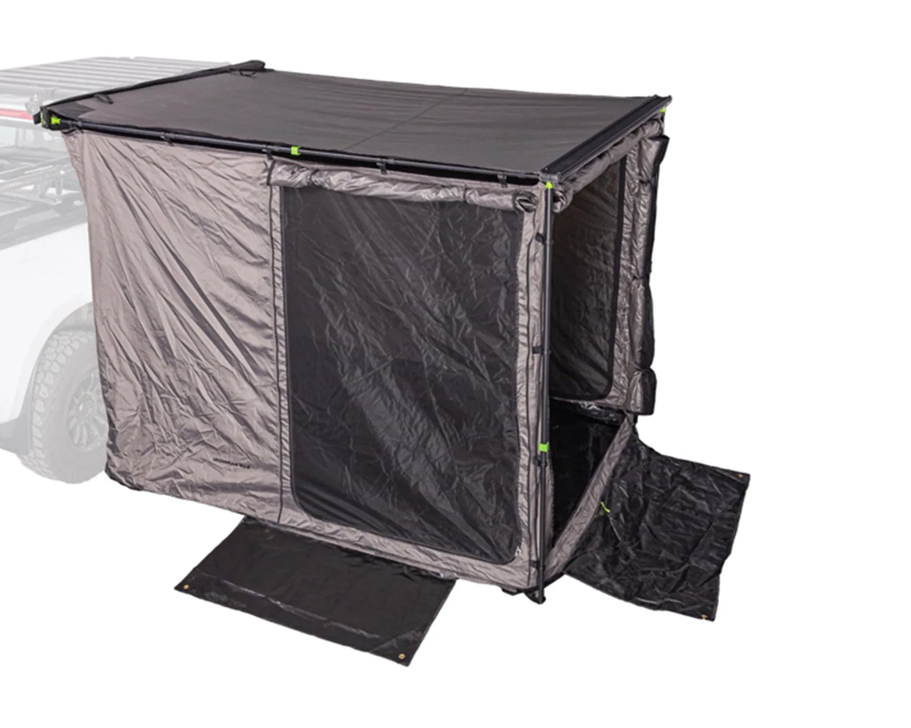 Ironman 4x4 Deltawing instant awning room 2.5m available from 4Matt Campers in Cape Town