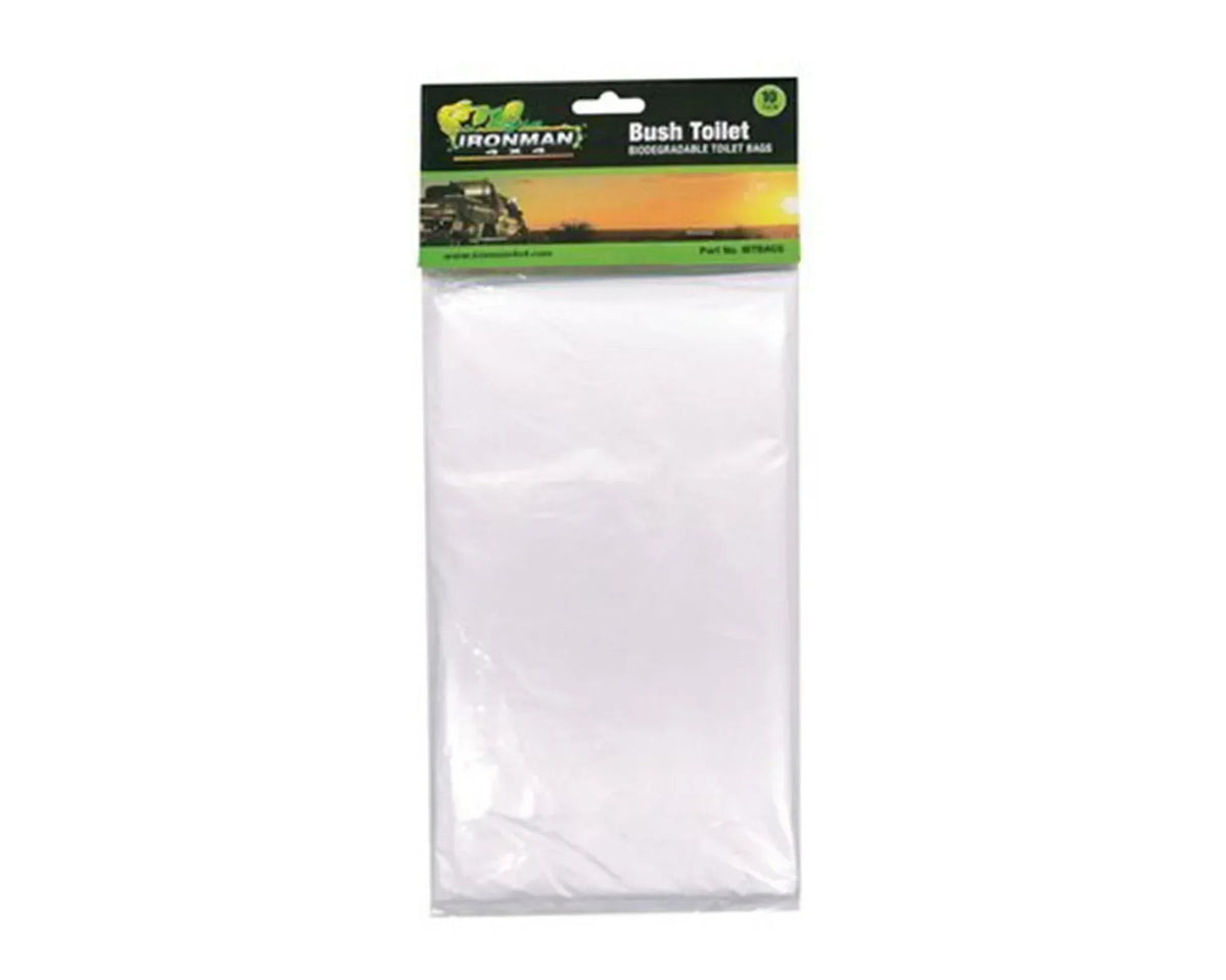 Ironman 4x4 Biodegradable Toilet Bags, 10 bags