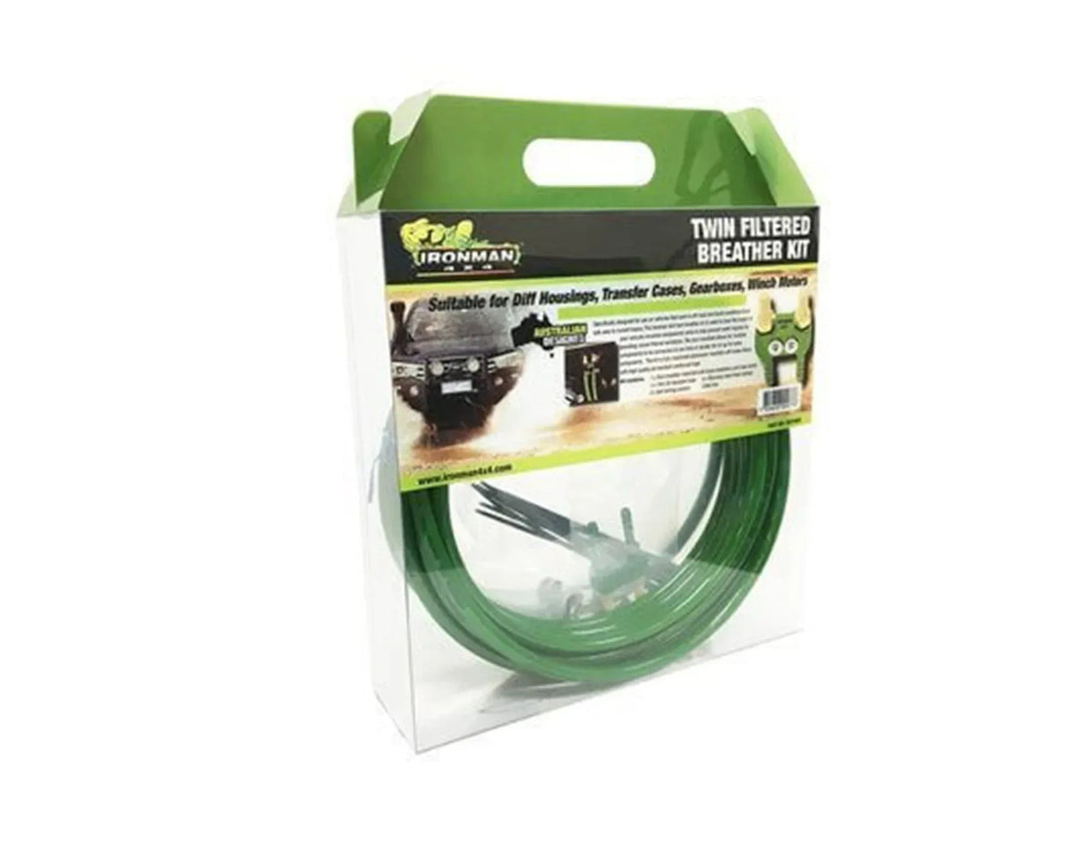 Ironman 4x4 twin filtered differential breather kit