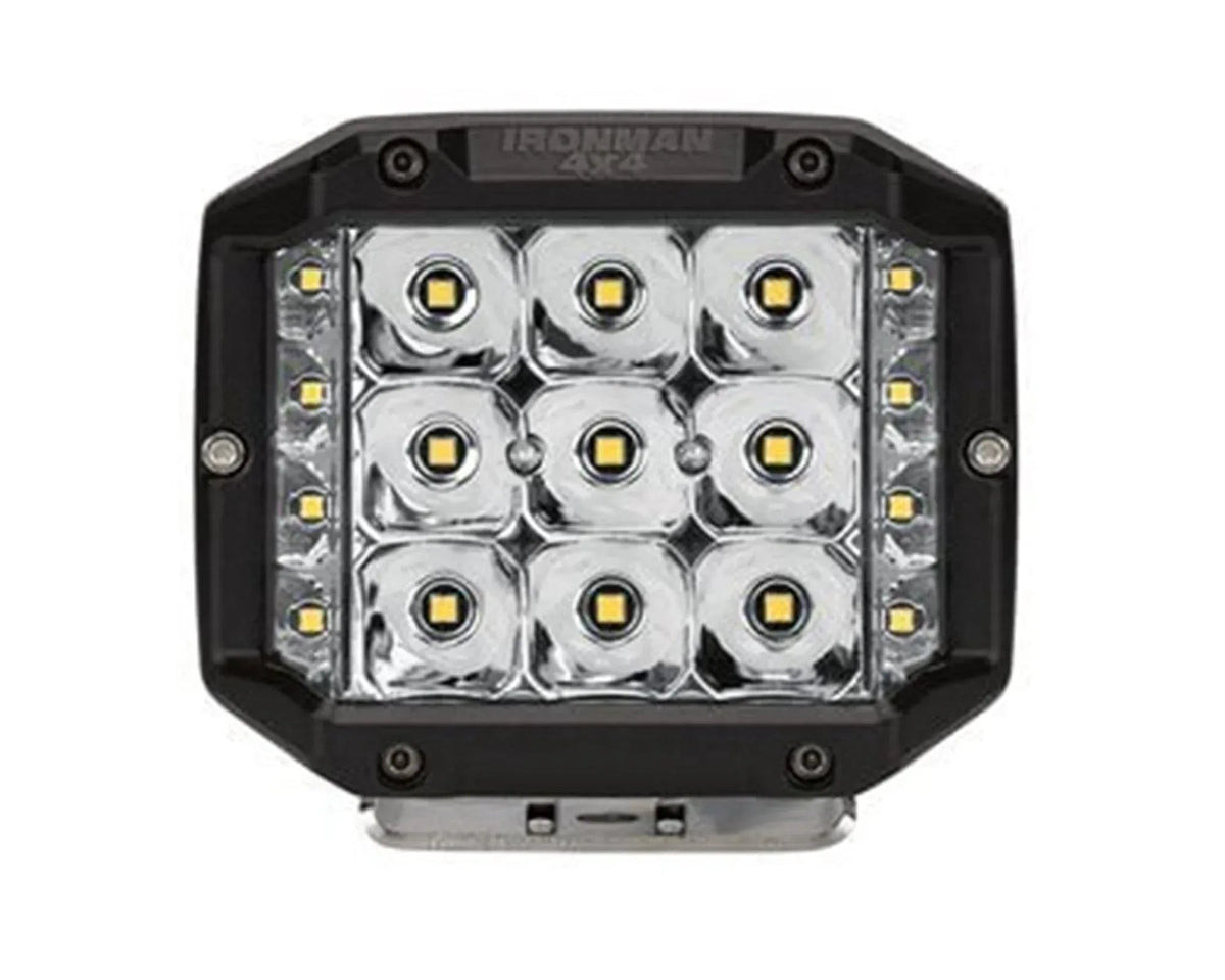 Ironman 4x4 5 inch 61W universal LED light with side shooters