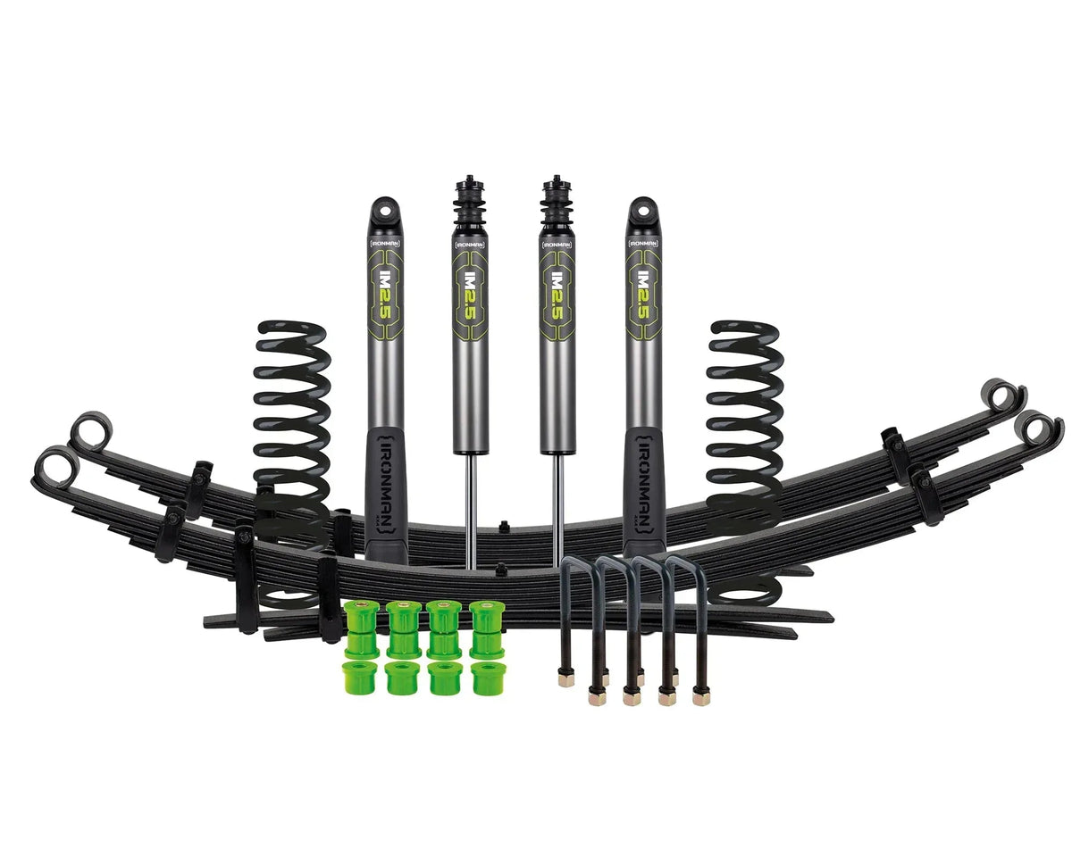 Ironman 4x4 IM2.5 suspension kit for the Toyota Land Cruiser 76 Station Wagon 2007 onwards