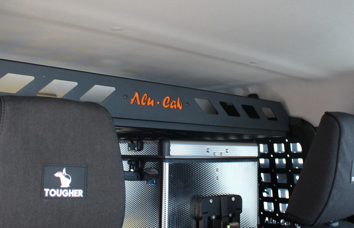 Alu-Cab Jimny In-Cabin Cargo Rack inside a Jimny