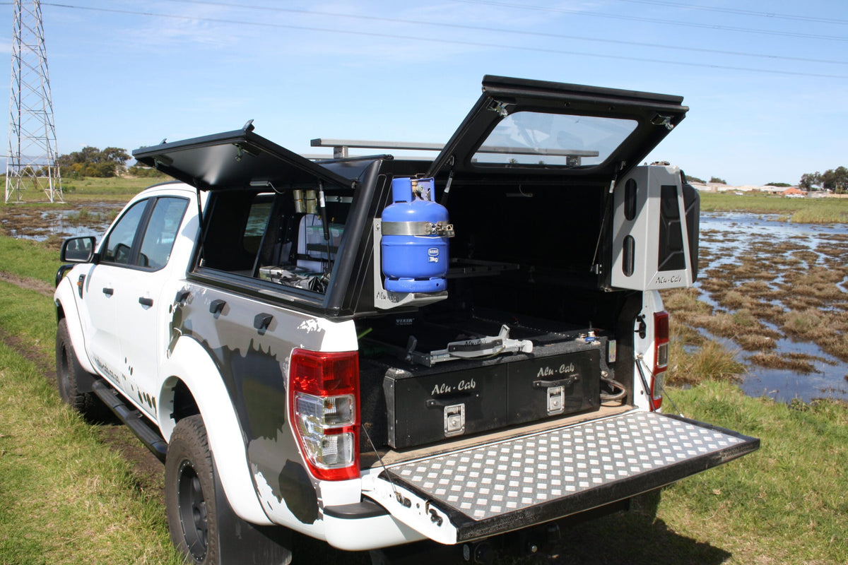Alu-Cab Adventure Canopy on a Ford Ranger T6 double cab