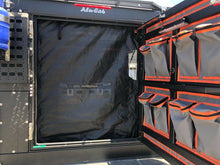 Alu-Cab mid-size Canopy Camper rear mozzie and midge net