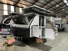 Bush Lapa Baobab 3i off-road caravan – exterior with Bushwing awning