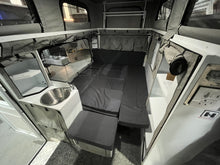 Bush Lapa Baobab 3i off-road caravan – slide-out kitchen with National Luna NL90 fridge