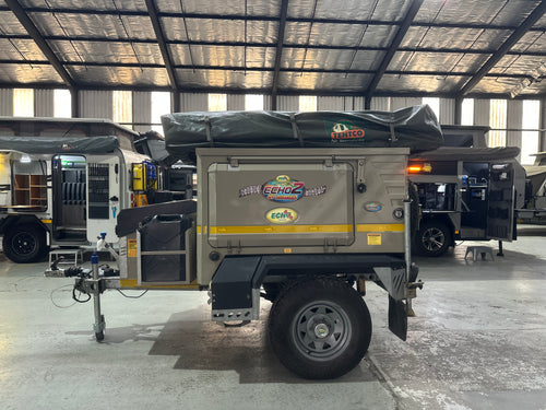 2019 Echo 2 off-road camping trailer for sale at 4Matt Campers, Cape Town – exterior