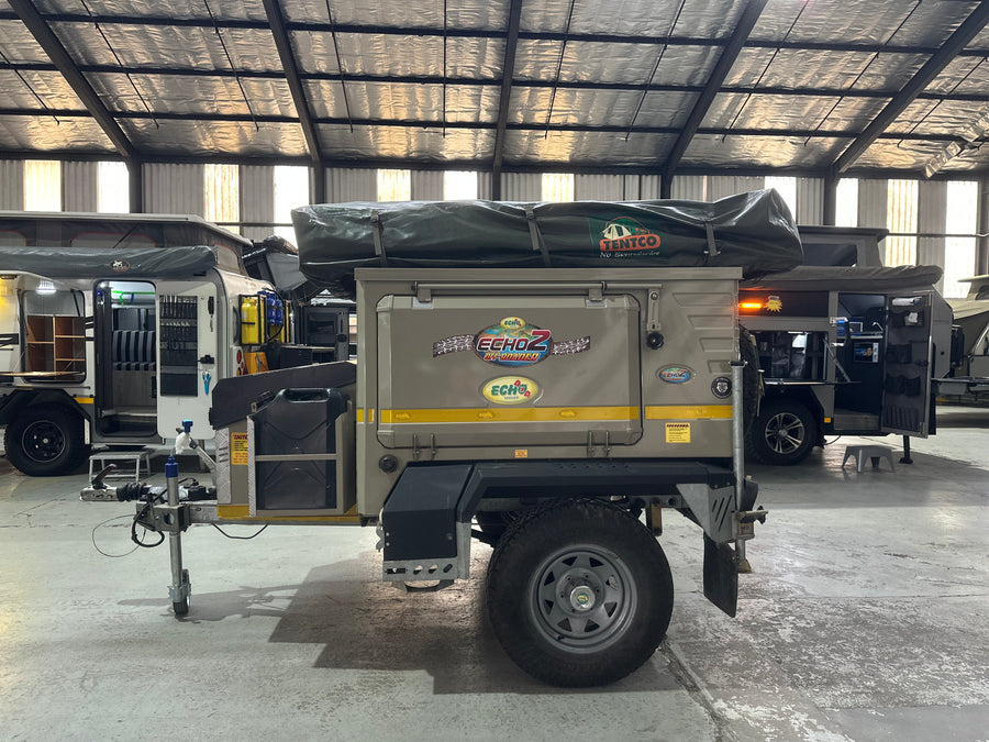 2019 Echo 2 off-road camping trailer for sale at 4Matt Campers, Cape Town – exterior
