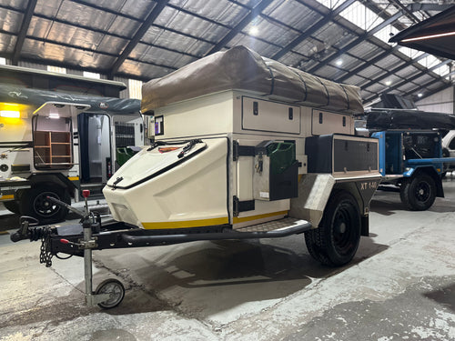 2014 Jurgens XT140 off-road camping trailer – side profile