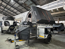 Alu-Star Ranger off-road trailer side view — anodised aluminium body — 4Matt Campers Cape Town