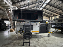 Alu-Star Ranger off-road trailer rear tailgate swing door — 4Matt Campers