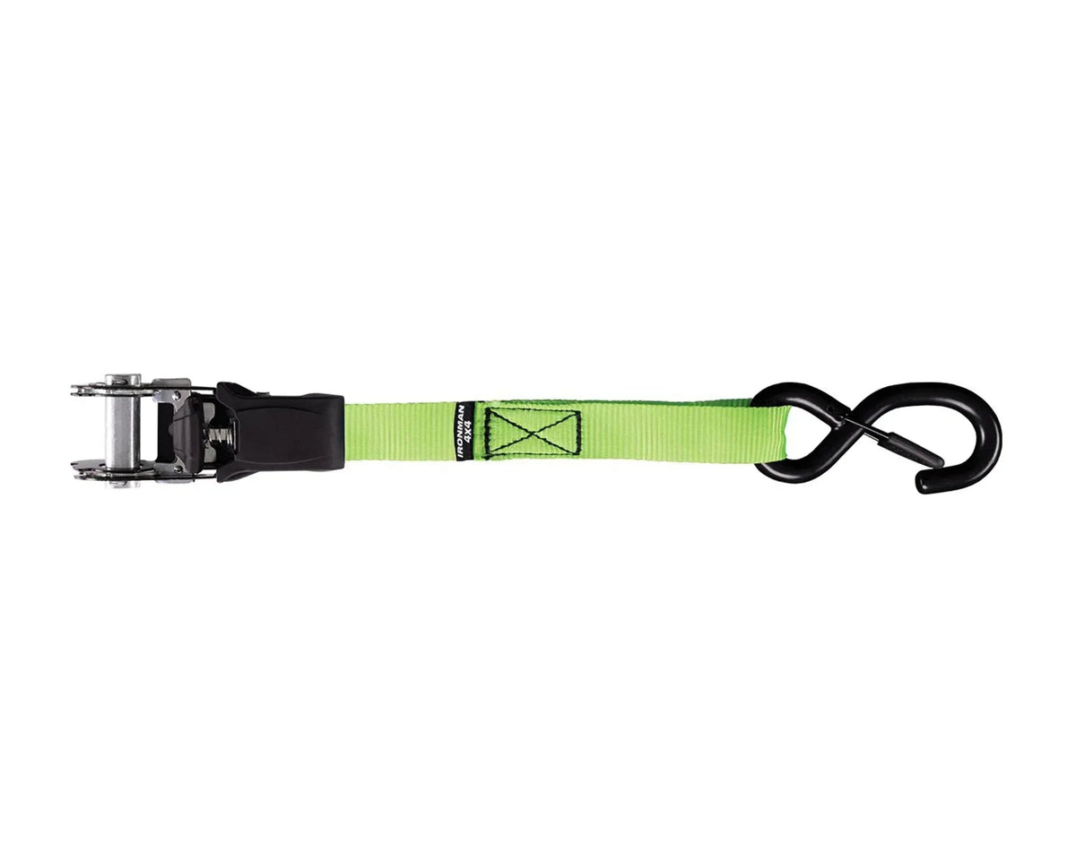 Ironman 4x4 Ratchet Tie Down Kit, 25mm x 3.6m x 4