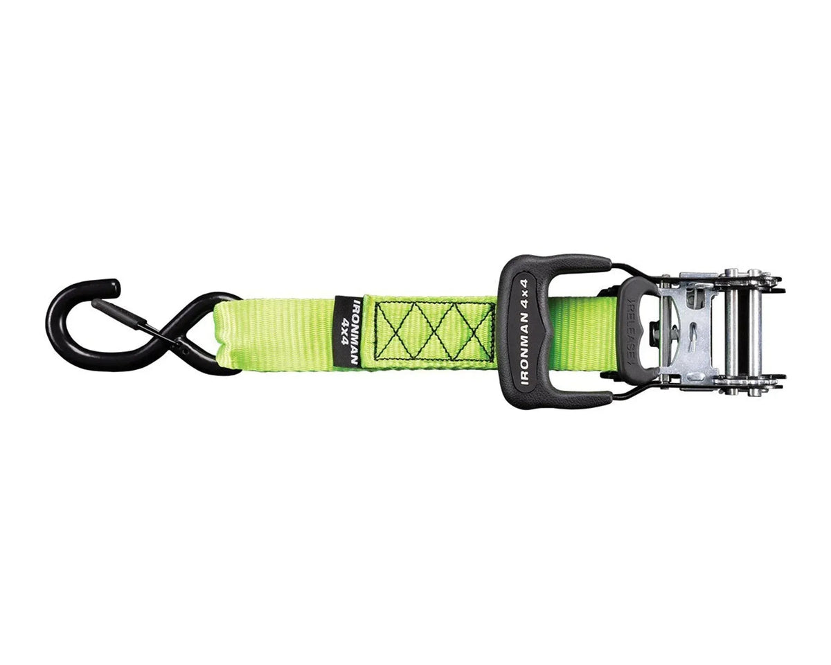 Ironman 4x4 Ratchet Tie Down Kit, 38mm x 3.6m x 2