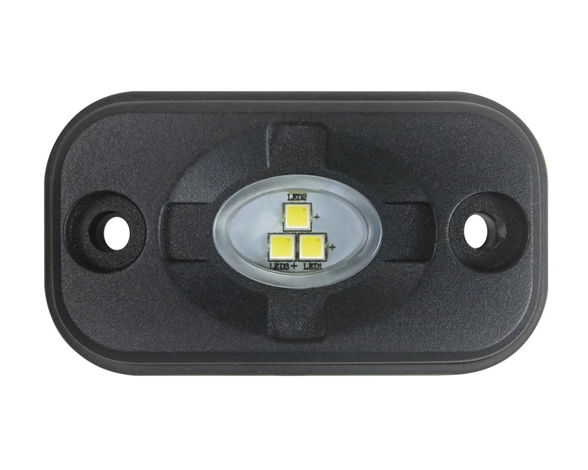 Ironman 4x4 flood beam rock light for under-vehicle lighting